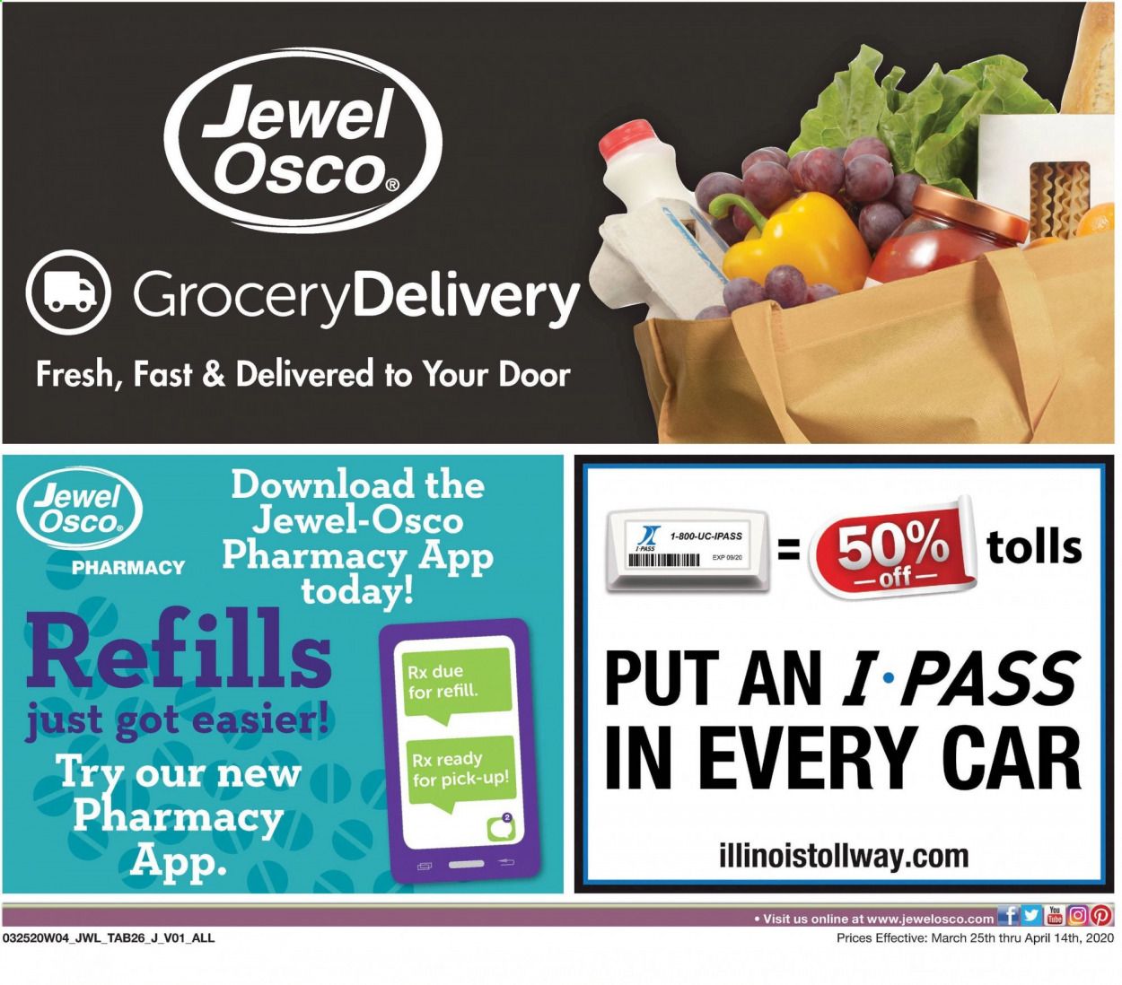 Jewel Osco Weekly Ad & Flyer March 25 to April 14