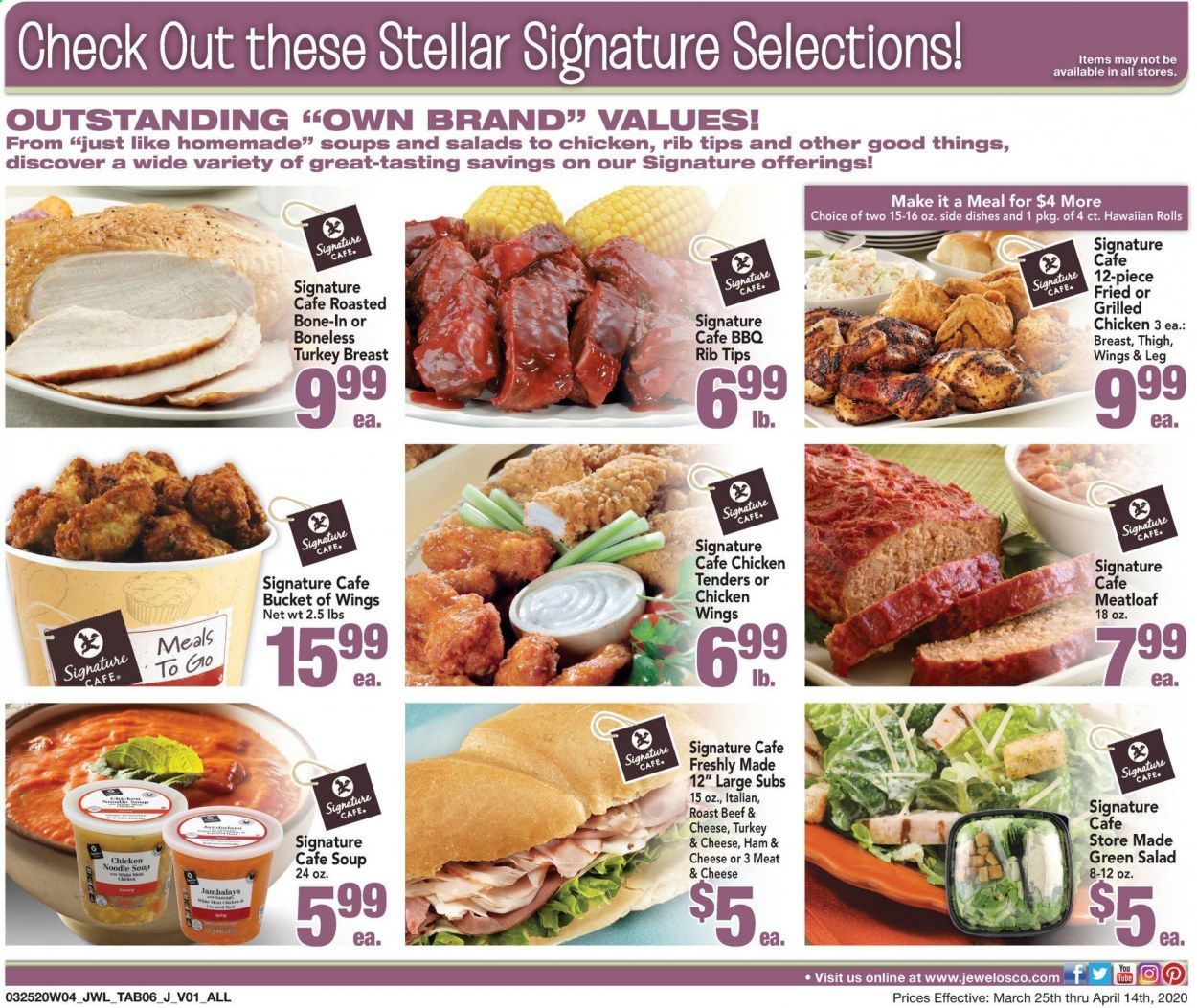 Jewel Osco Weekly Ad & Flyer March 25 to April 14