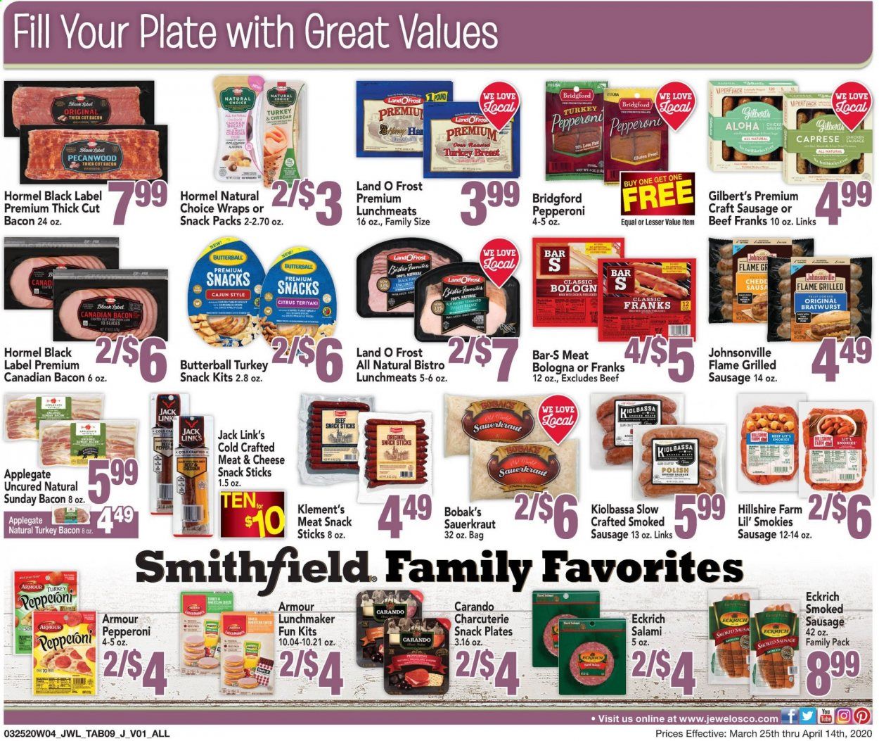 Jewel Osco Weekly Ad & Flyer March 25 to April 14