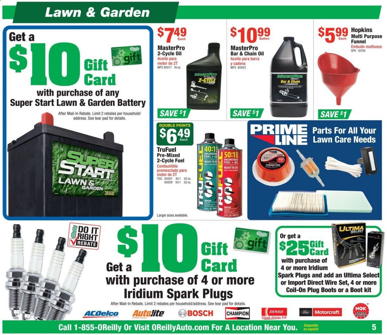 O'Reilly Auto Parts Weekly Ad & Flyer March 25 to April 28