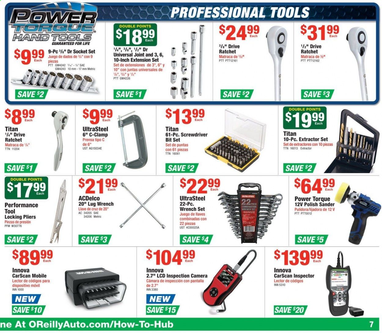 O'Reilly Auto Parts Weekly Ad & Flyer March 25 to April 28