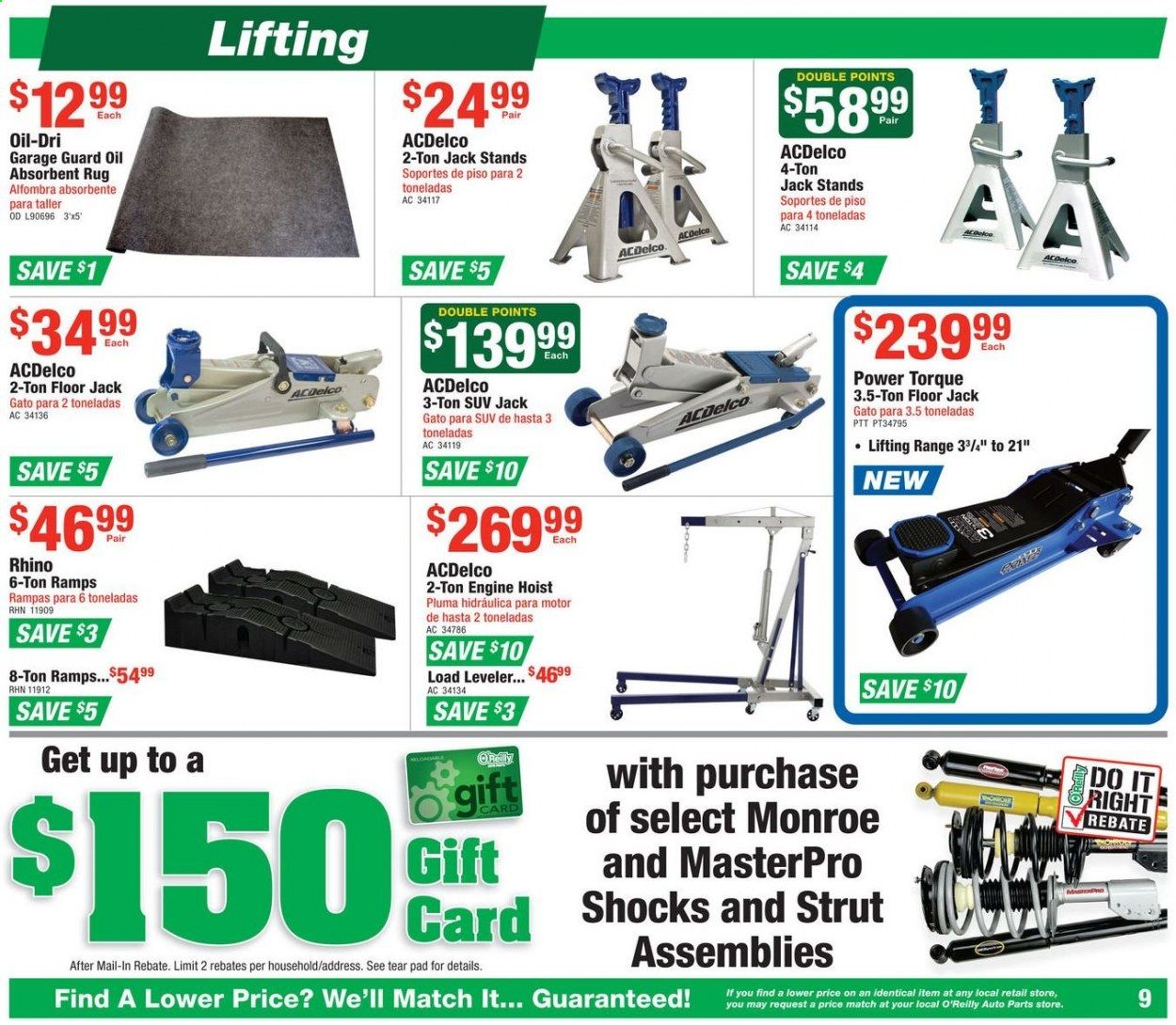 O'Reilly Auto Parts Weekly Ad & Flyer March 25 to April 28