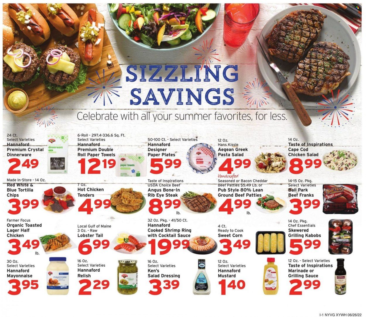 Hannaford (NY) Weekly Ad Flyer June 27 to July 4