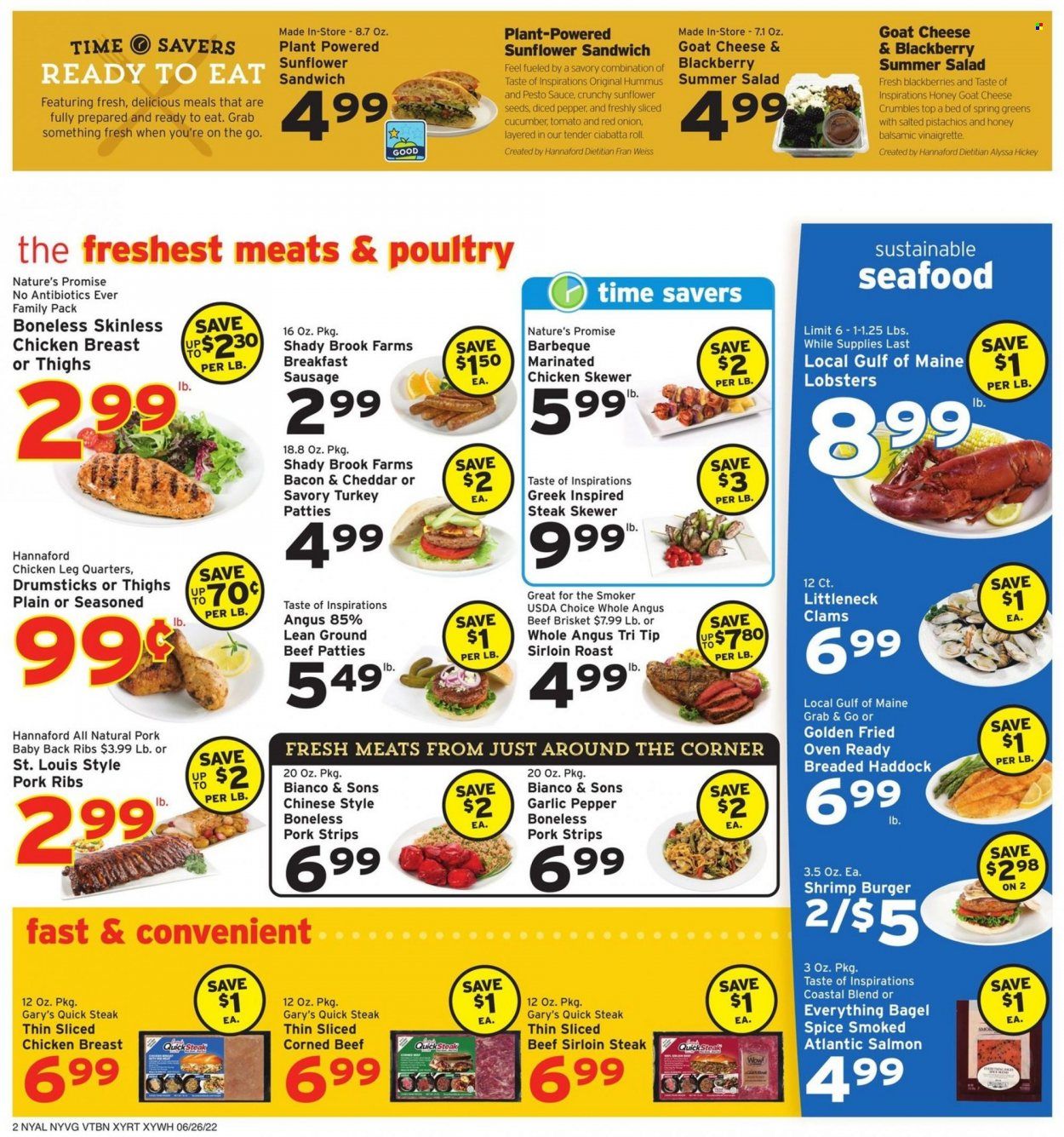 Hannaford (NY) Weekly Ad Flyer June 27 to July 4