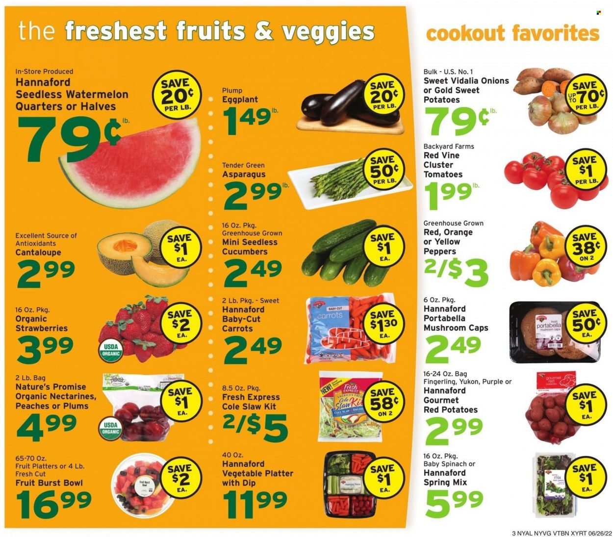 Hannaford (NY) Weekly Ad Flyer June 27 to July 4