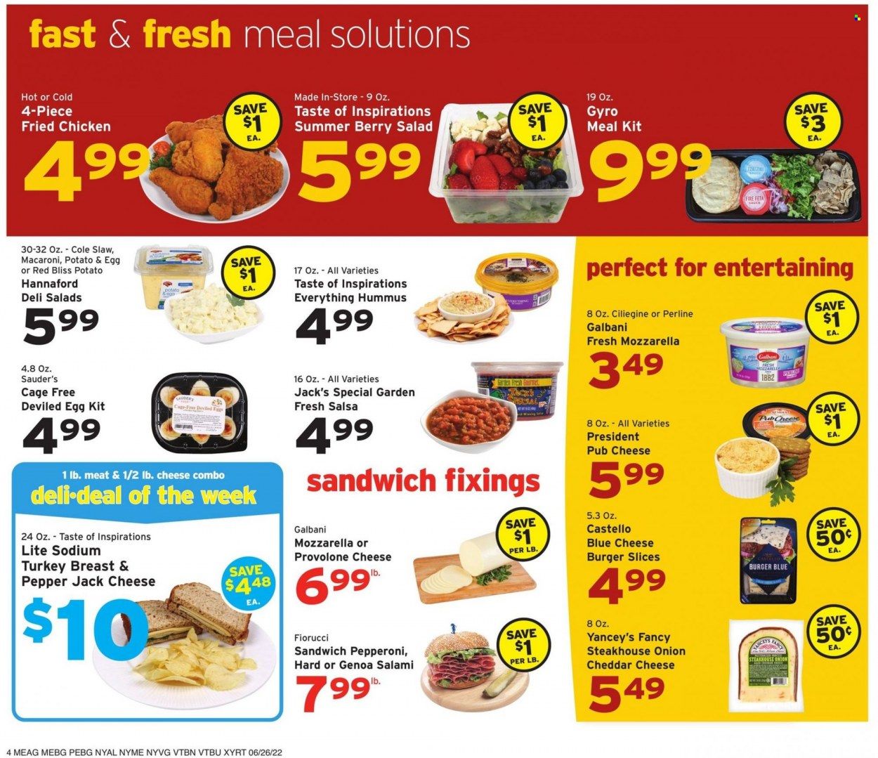 Hannaford (NY) Weekly Ad Flyer June 27 to July 4