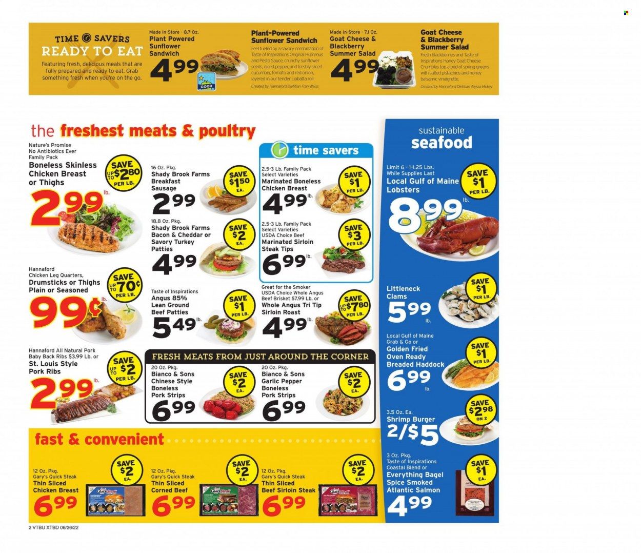 Hannaford (VT) Weekly Ad Flyer June 27 to July 4