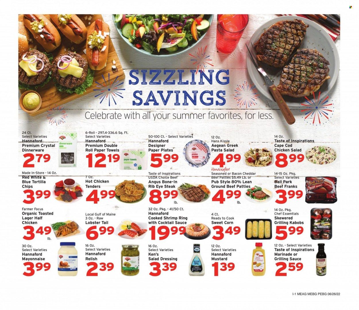 Hannaford (ME) Weekly Ad Flyer June 27 to July 4