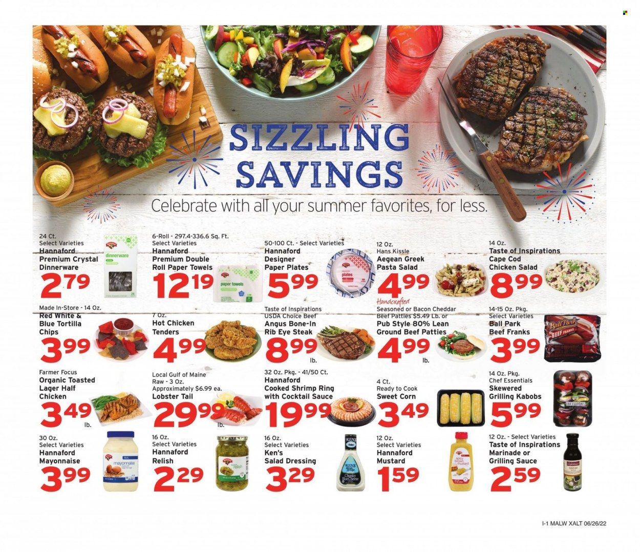 Hannaford (MA) Weekly Ad Flyer June 27 to July 4