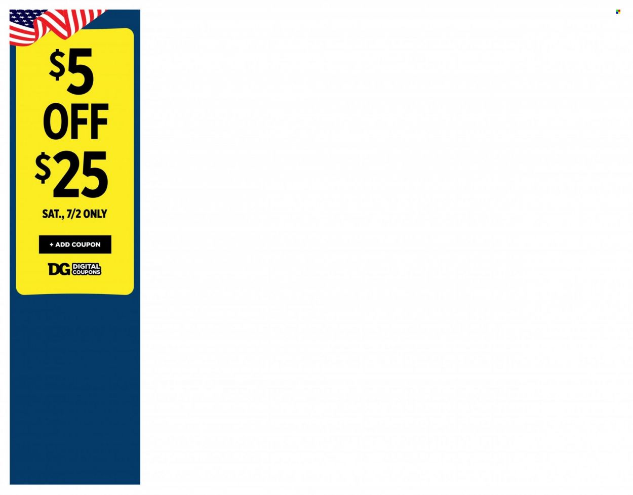 Dollar General (FL) Weekly Ad Flyer June 27 to July 4