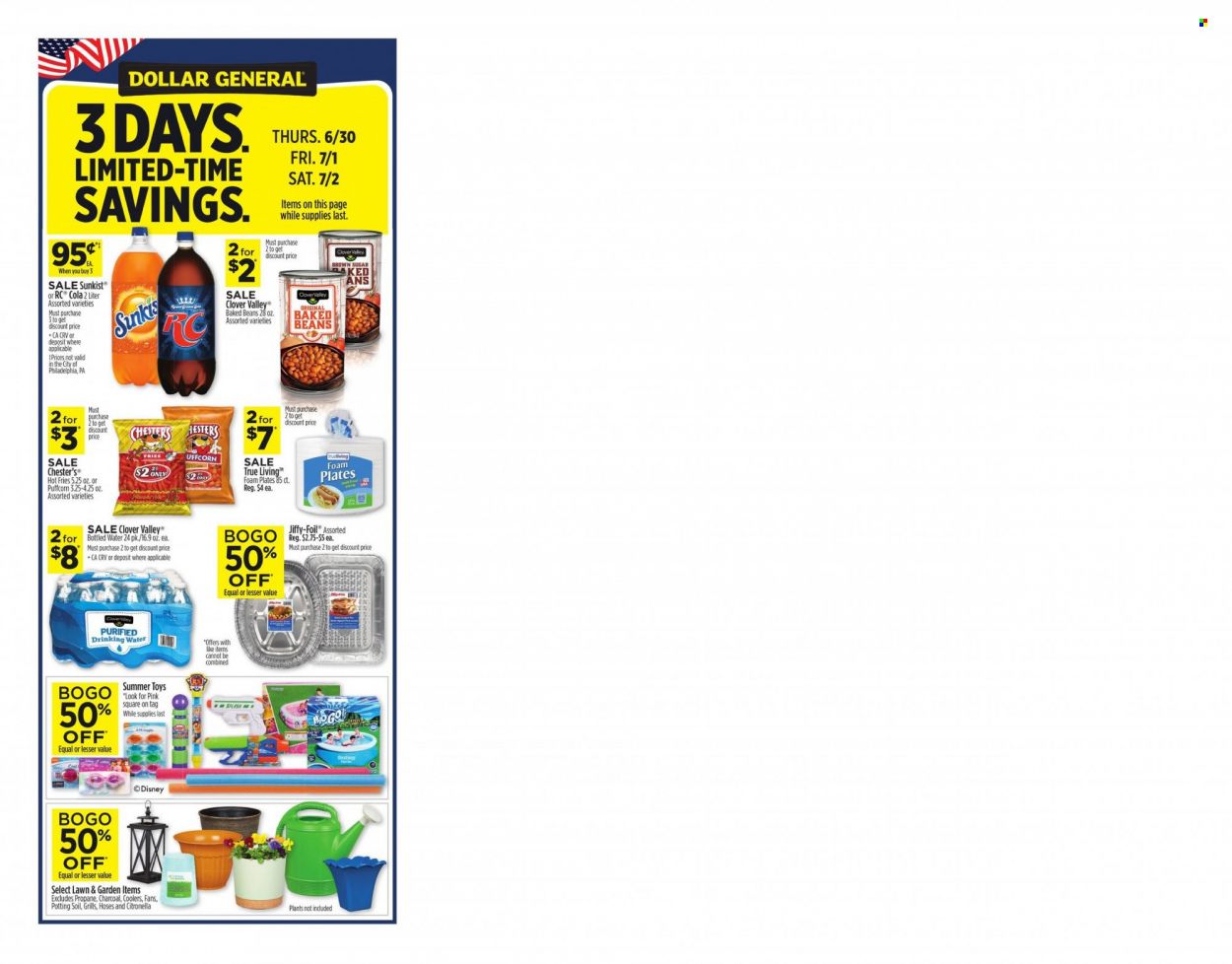 Dollar General (FL) Weekly Ad Flyer June 27 to July 4