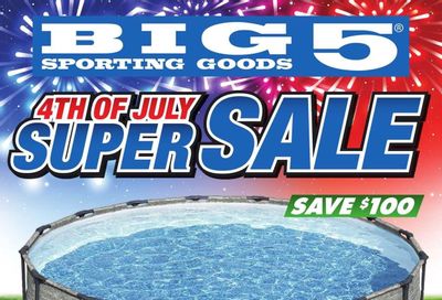 Big 5 (AZ, CA, CO, ID, NM, OR, UT, WA) Weekly Ad Flyer June 27 to July 4