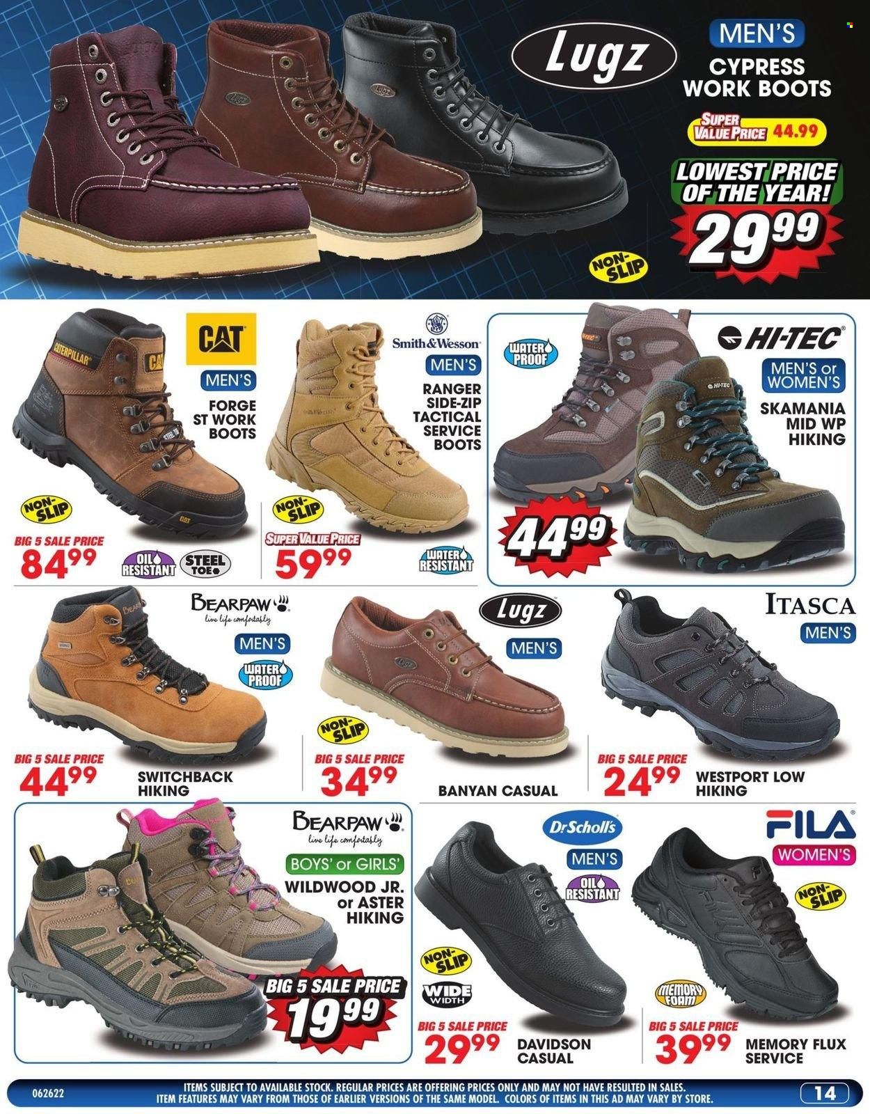 Big 5 (AZ, CA, CO, ID, NM, OR, UT, WA) Weekly Ad Flyer June 27 to July 4