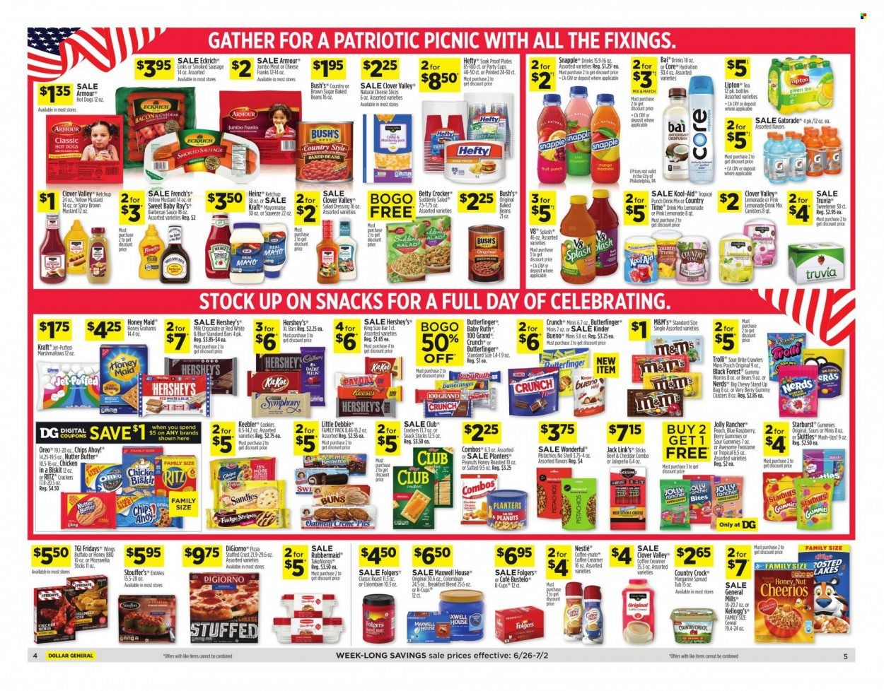 Dollar General (CA, NV) Weekly Ad Flyer June 27 to July 4