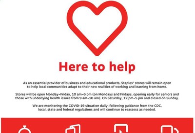 Staples Weekly Ad & Flyer March 25 to April 26