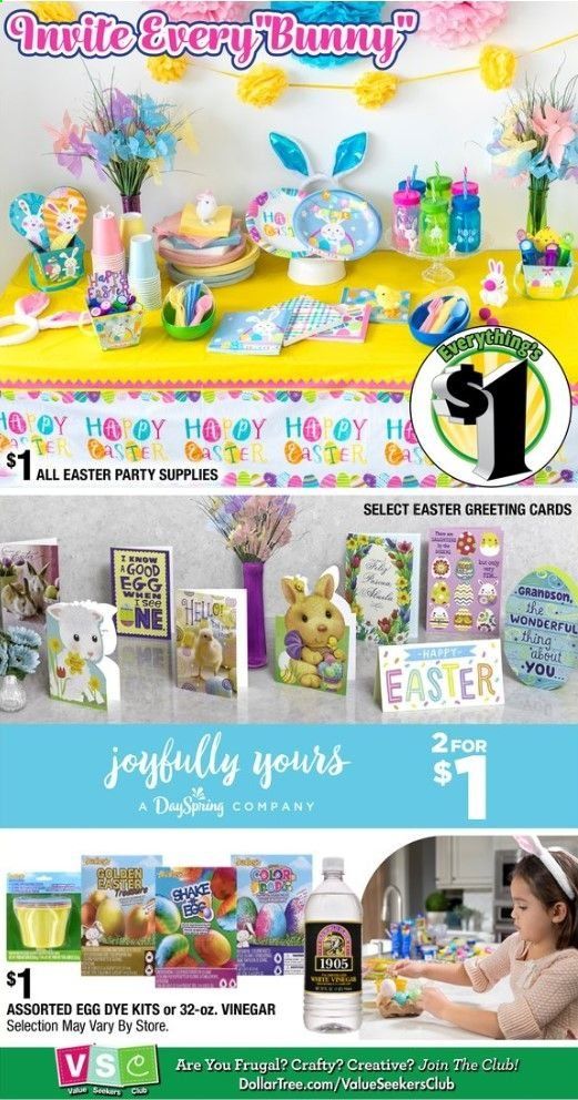 Dollar Tree Weekly Ad & Flyer March 29 to April 12