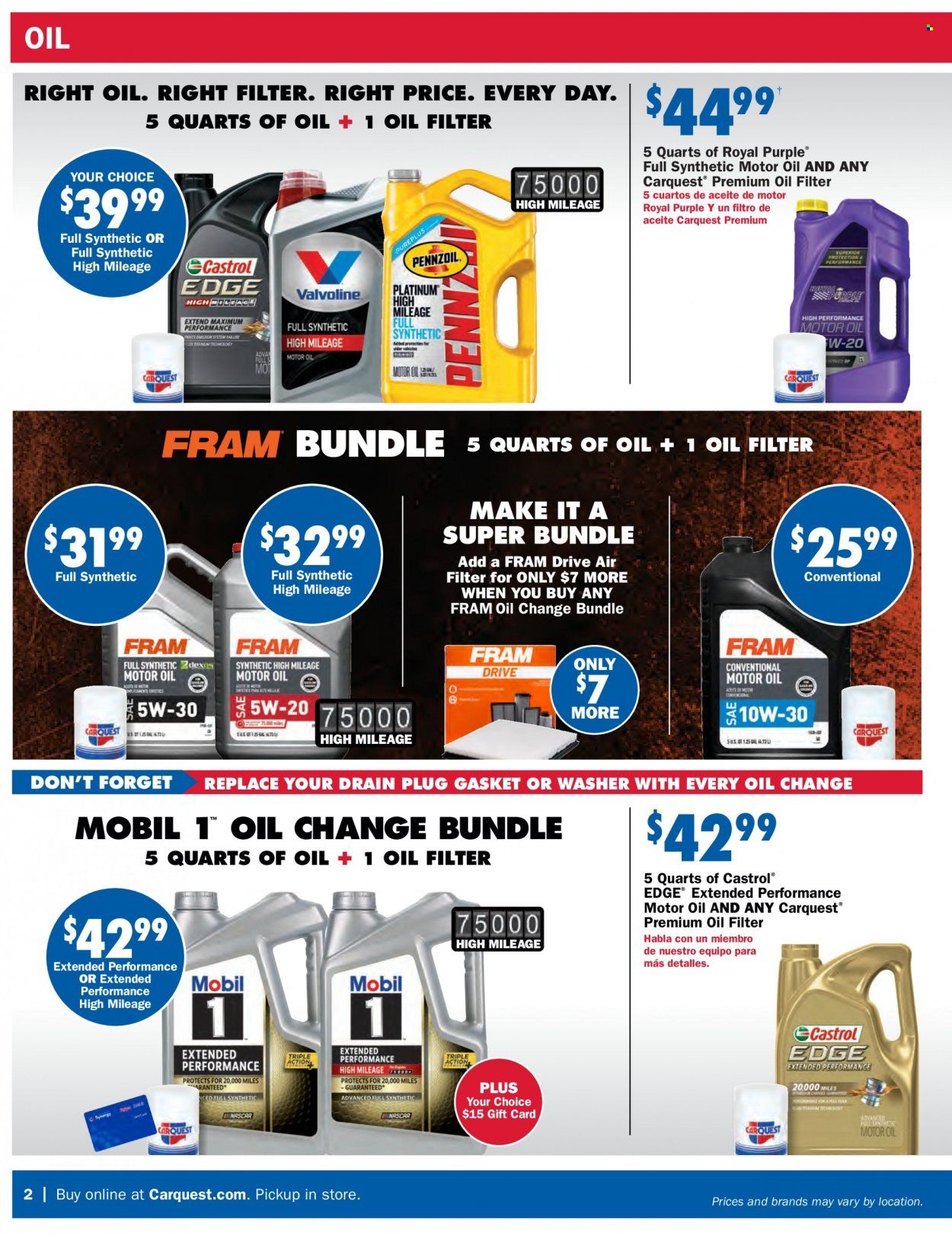 Carquest Weekly Ad Flyer Specials June 23 to August 24, 2022