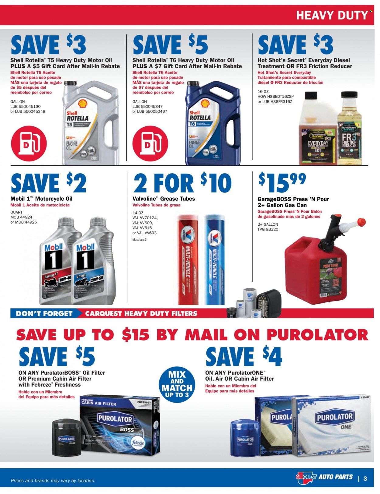 Carquest Weekly Ad Flyer Specials June 23 to August 24, 2022