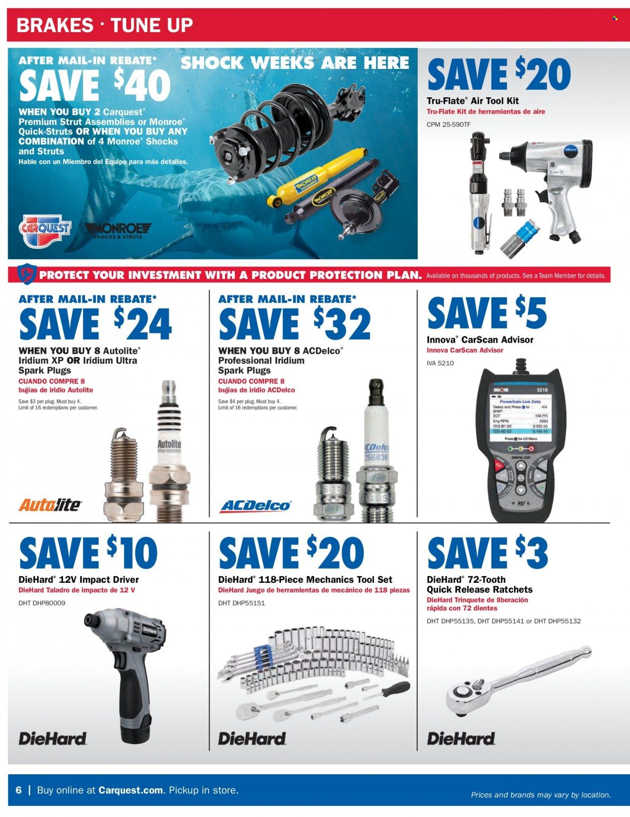 Carquest Weekly Ad Flyer Specials June 23 to August 24, 2022