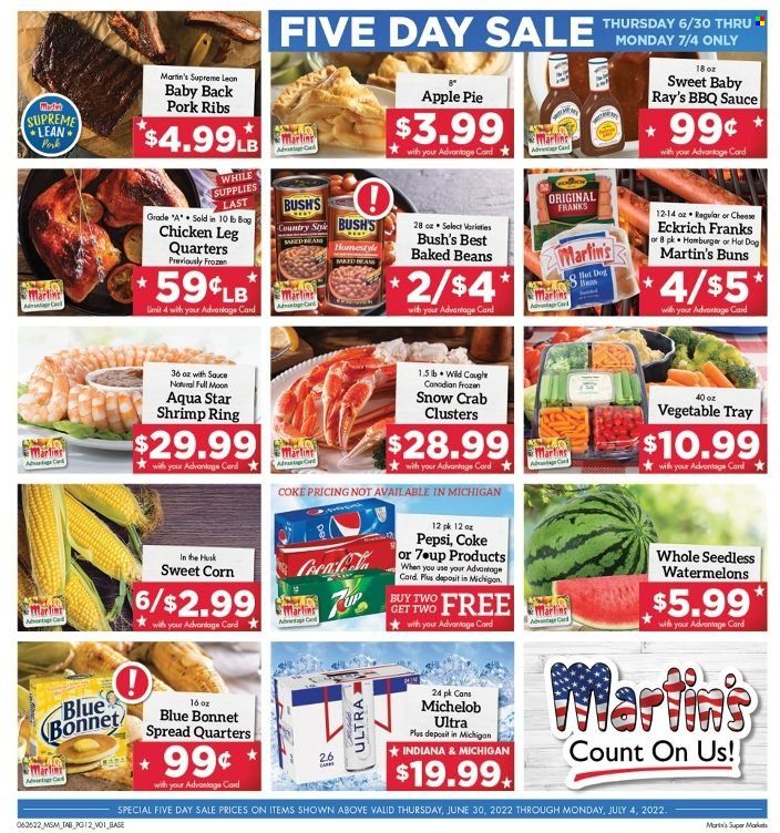 Martin’s (IN, MI) Weekly Ad Flyer June 27 to July 4