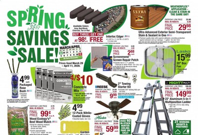 Menards Weekly Ad & Flyer March 29 to April 11