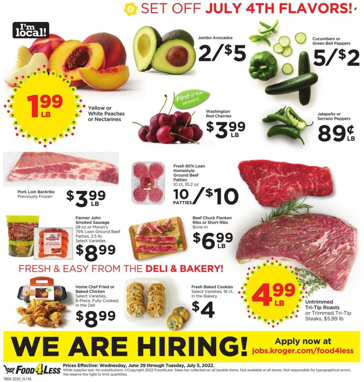 Food 4 Less (CA) Weekly Ad Flyer June 28 to July 5
