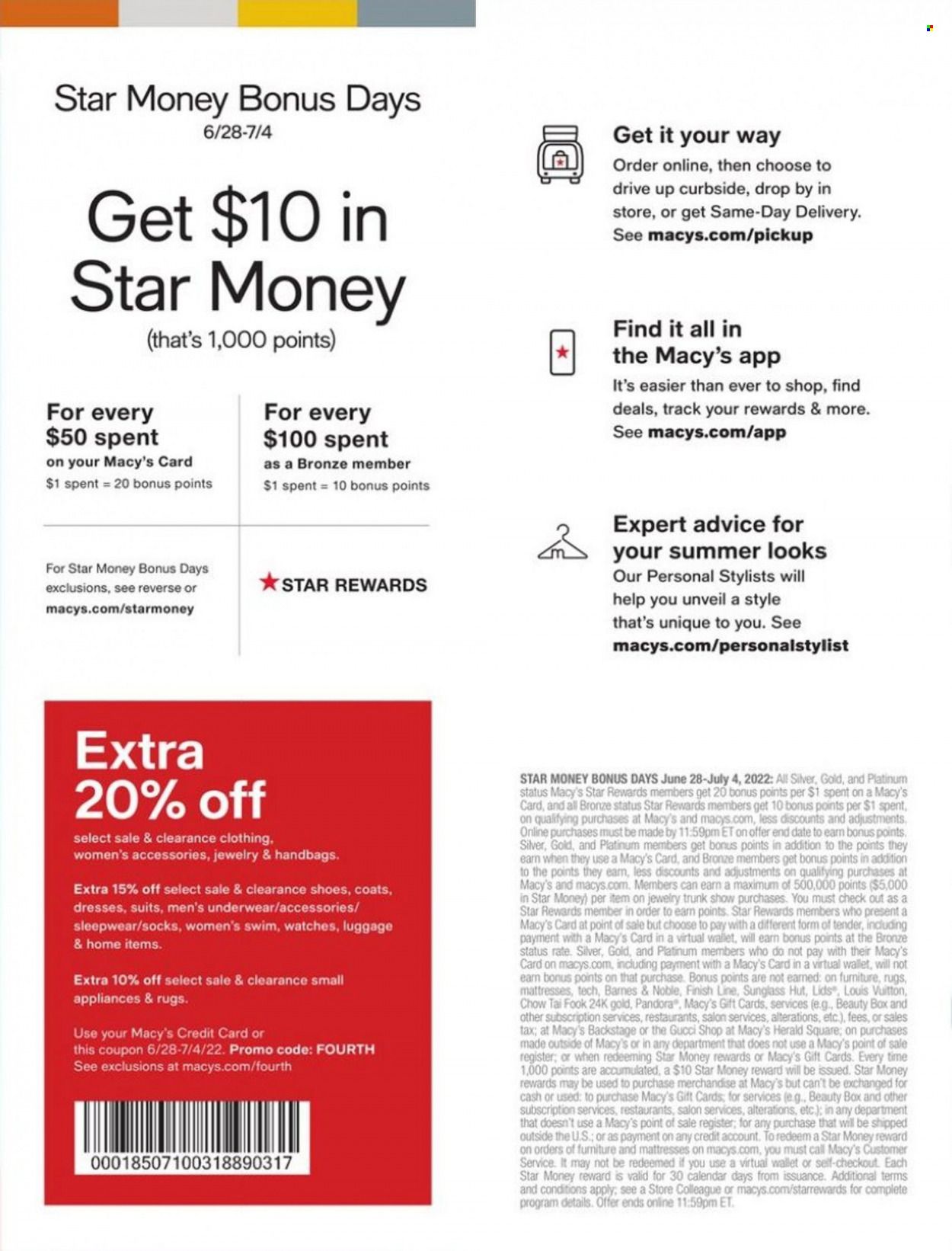 Macy's Weekly Ad Flyer June 28 to July 5