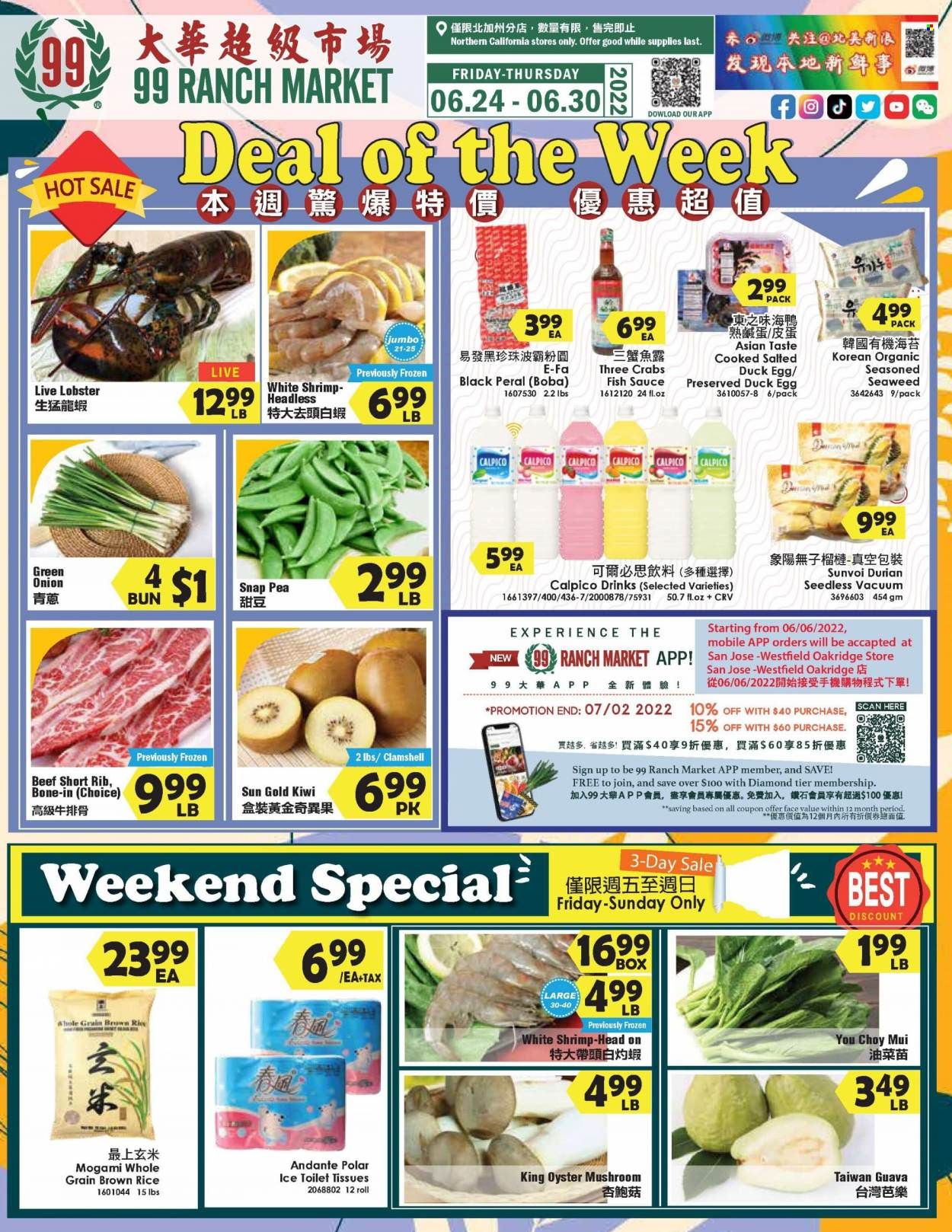 99 Ranch Market (92, CA) Weekly Ad Flyer June 28 to July 5