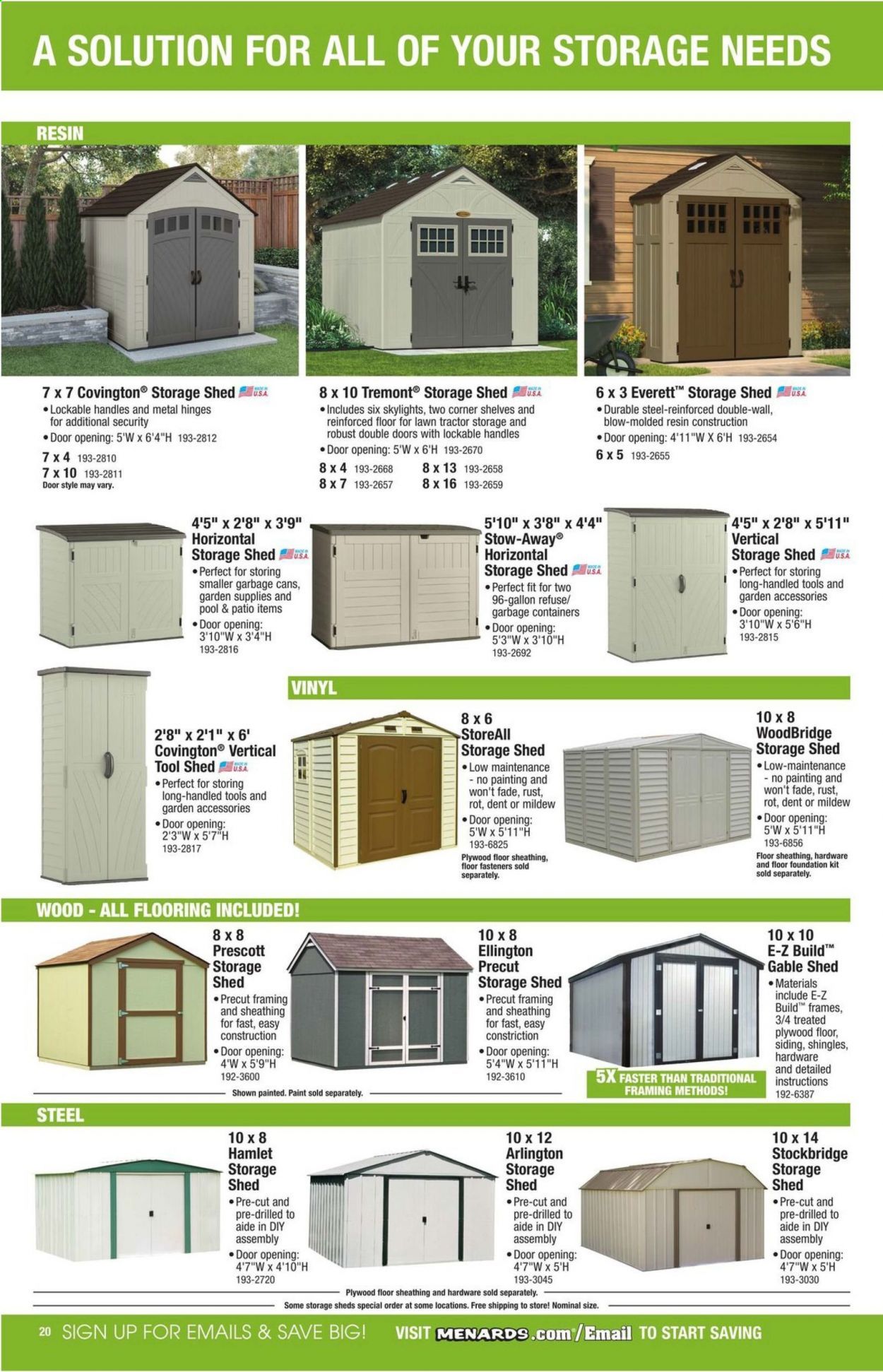 Menards Weekly Ad & Flyer March 22 to December 31