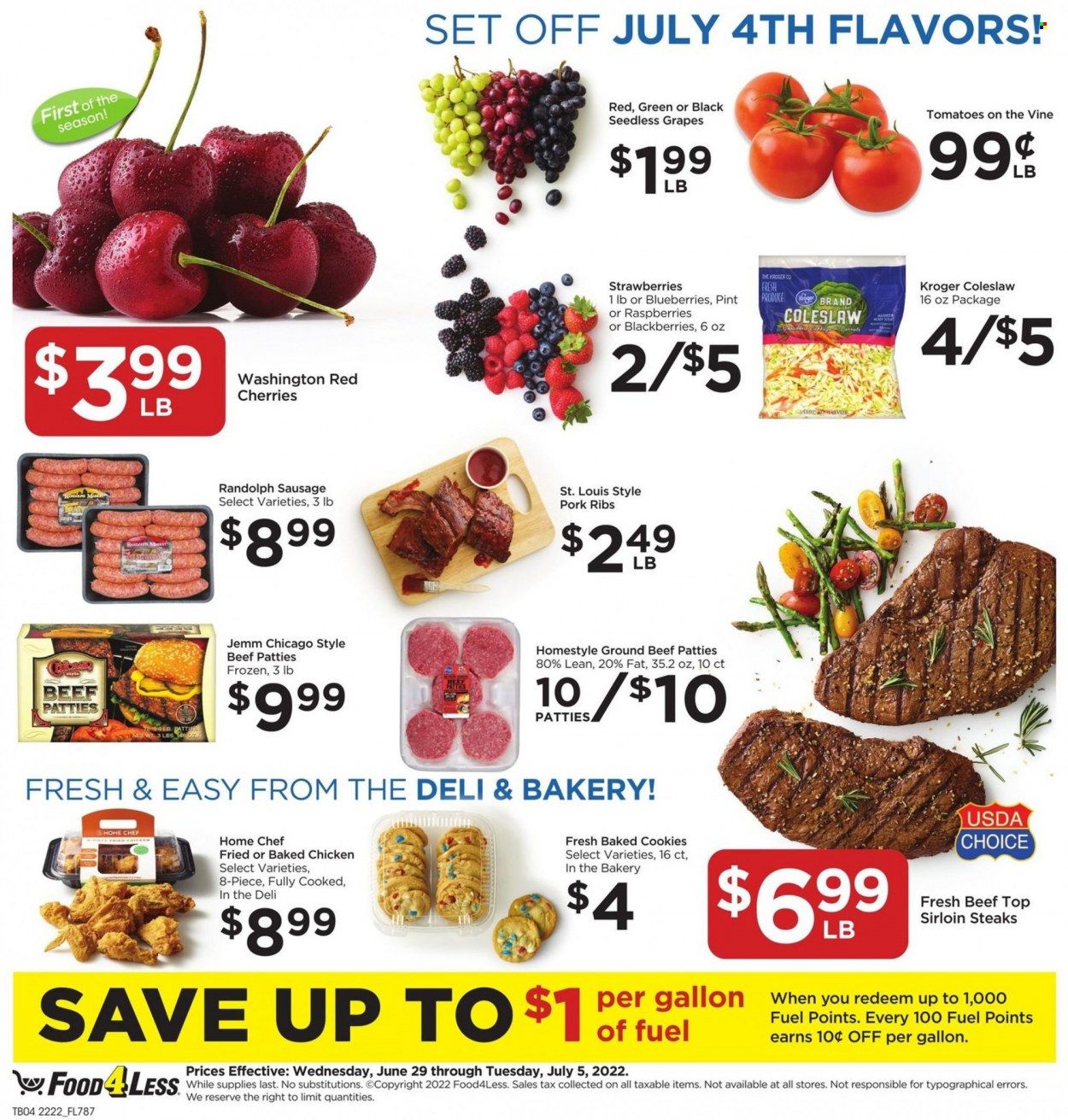 Food 4 Less (IN) Weekly Ad Flyer June 28 to July 5