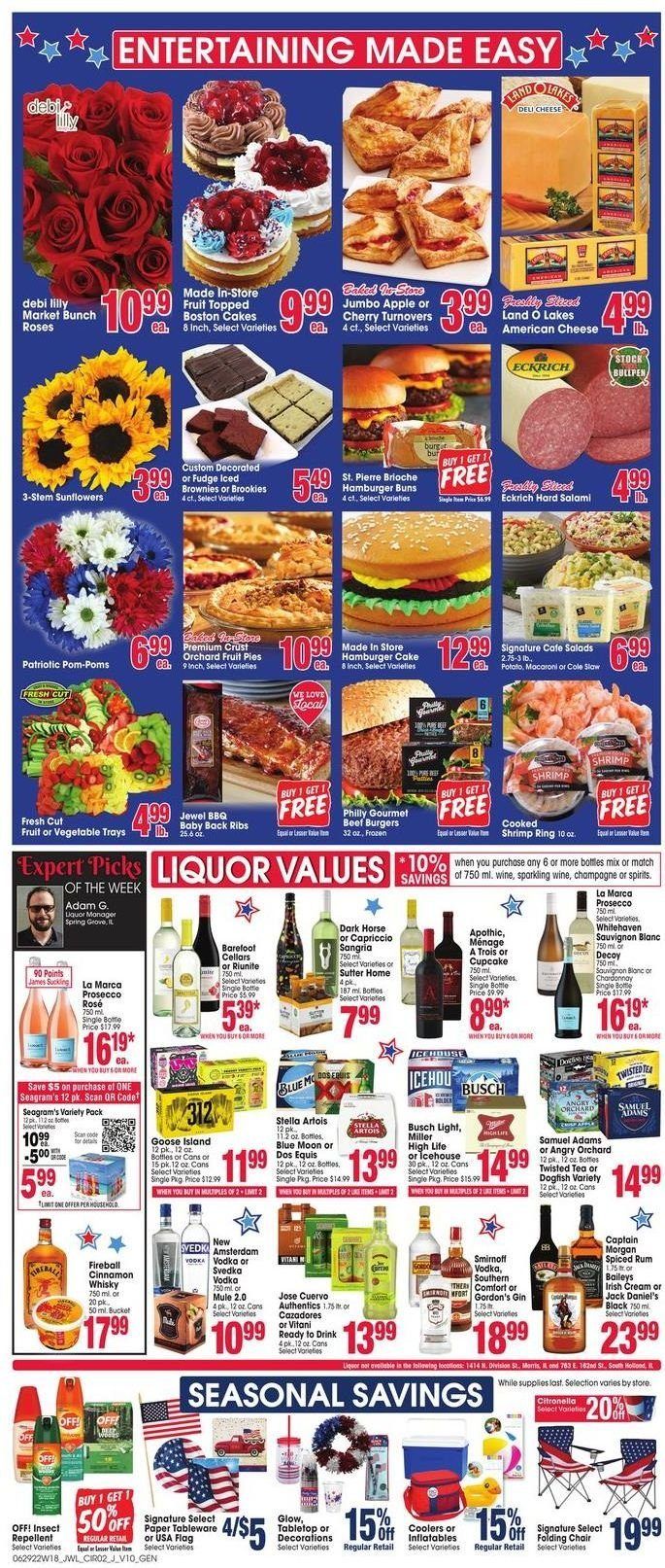 Jewel Osco (IL) Weekly Ad Flyer June 28 to July 5