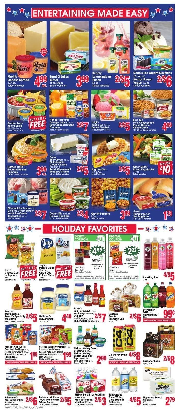 Jewel Osco (IL) Weekly Ad Flyer June 28 to July 5