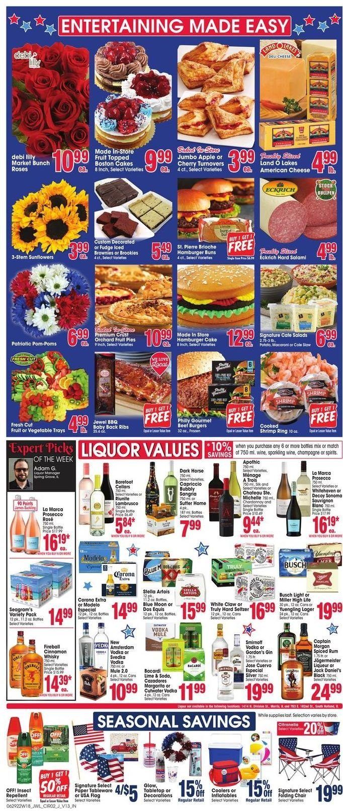 Jewel Osco (IN) Weekly Ad Flyer June 28 to July 5