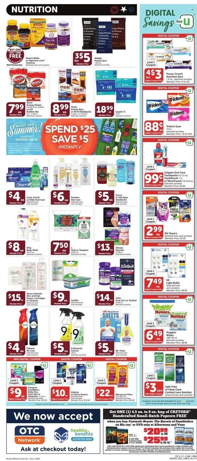 Albertsons (CA, ID, LA, MT, OR, TX, WA) Weekly Ad Flyer June 28 to July 5