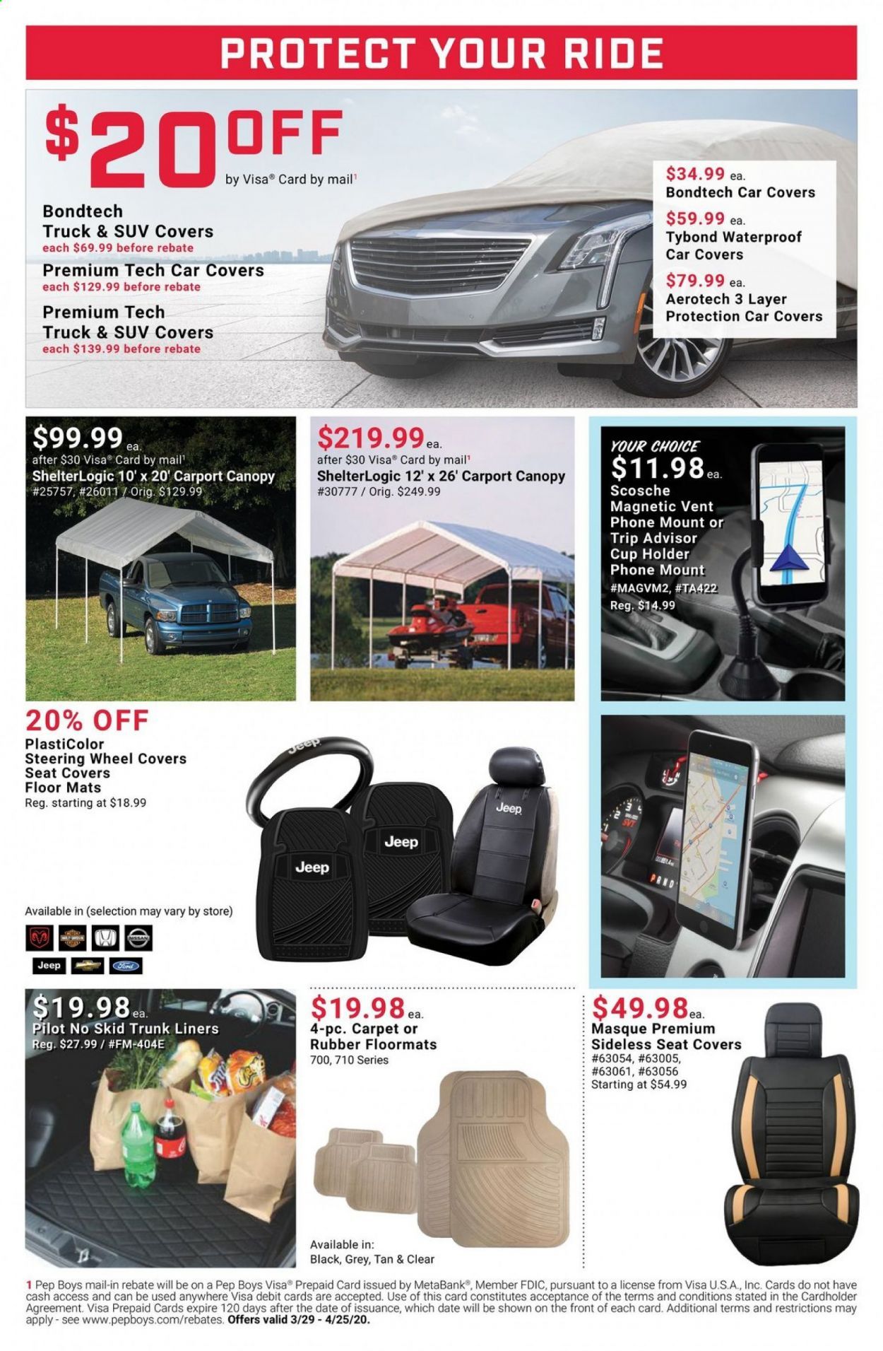 Pep Boys Weekly Ad & Flyer March 29 to April 25