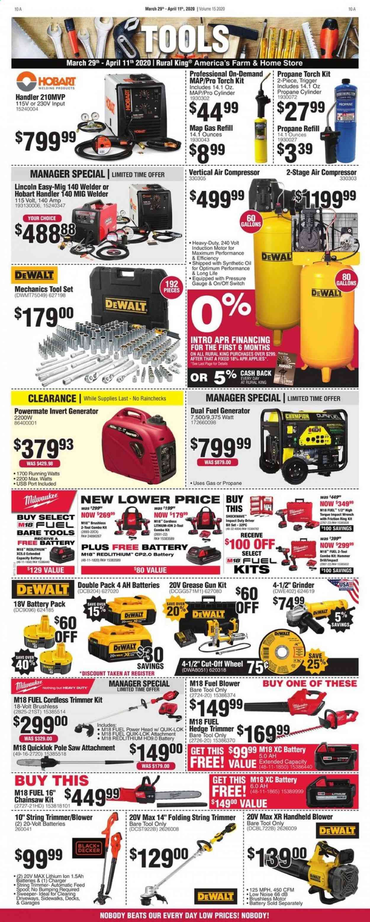 Rural King Weekly Ad & Flyer March 29 to April 11