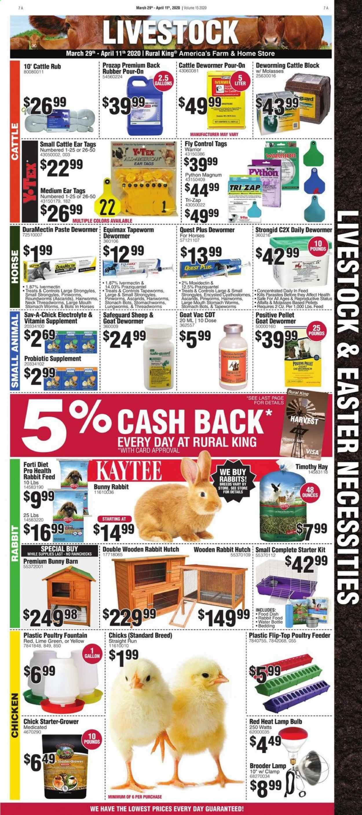 Rural King Weekly Ad & Flyer March 29 to April 11
