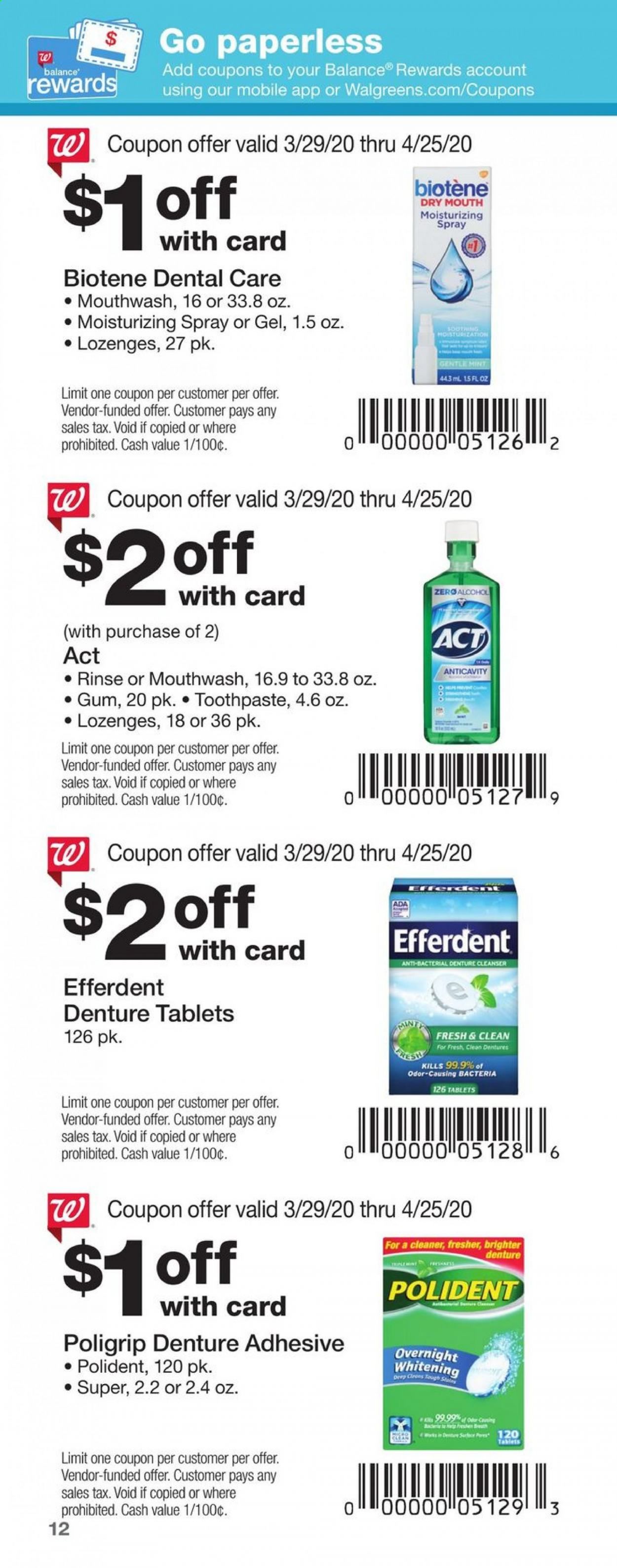 Walgreens Weekly Ad & Flyer March 29 to April 25