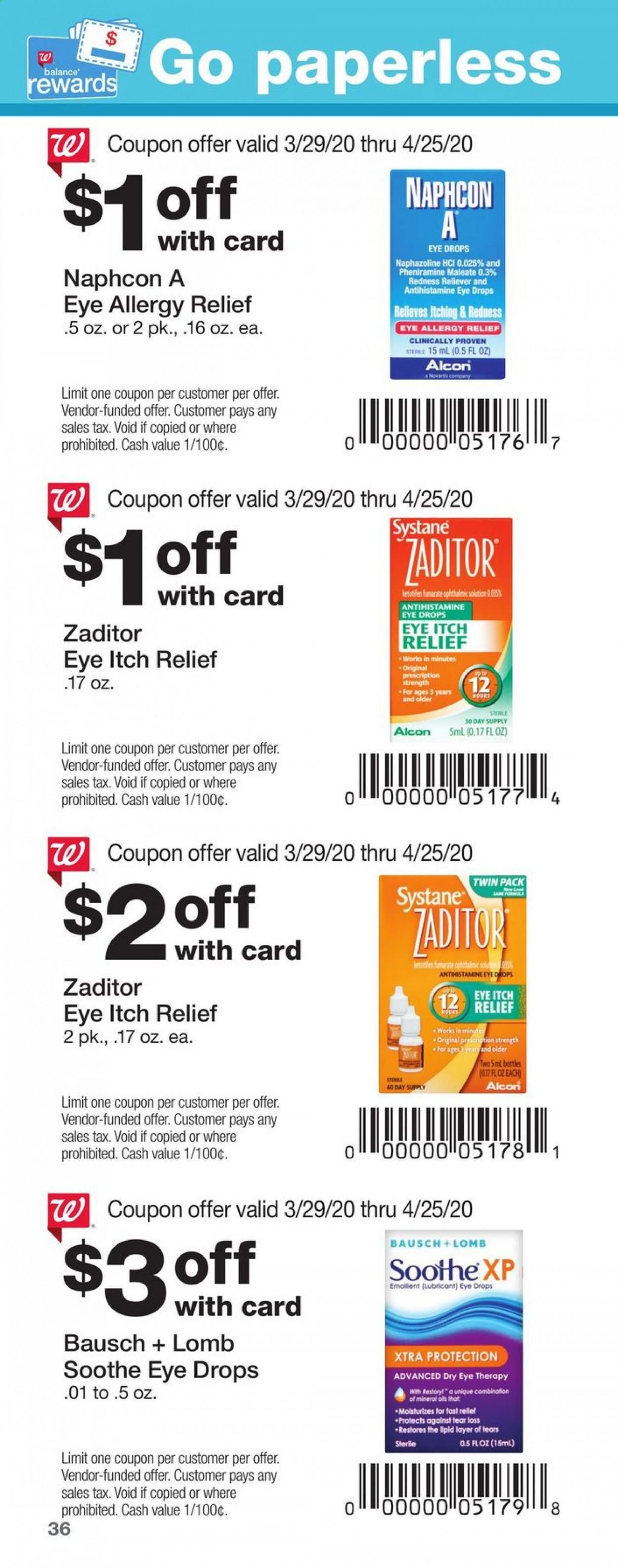 Walgreens Weekly Ad & Flyer March 29 to April 25