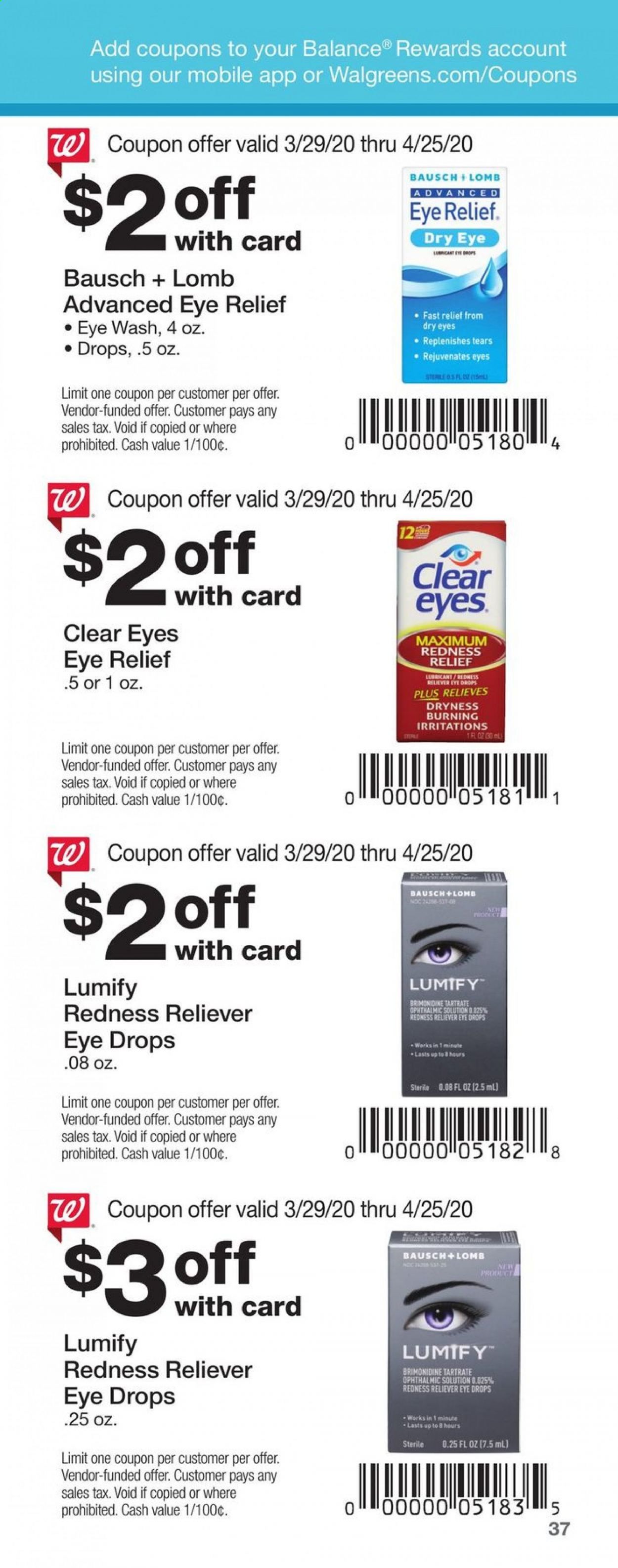Walgreens Weekly Ad & Flyer March 29 to April 25
