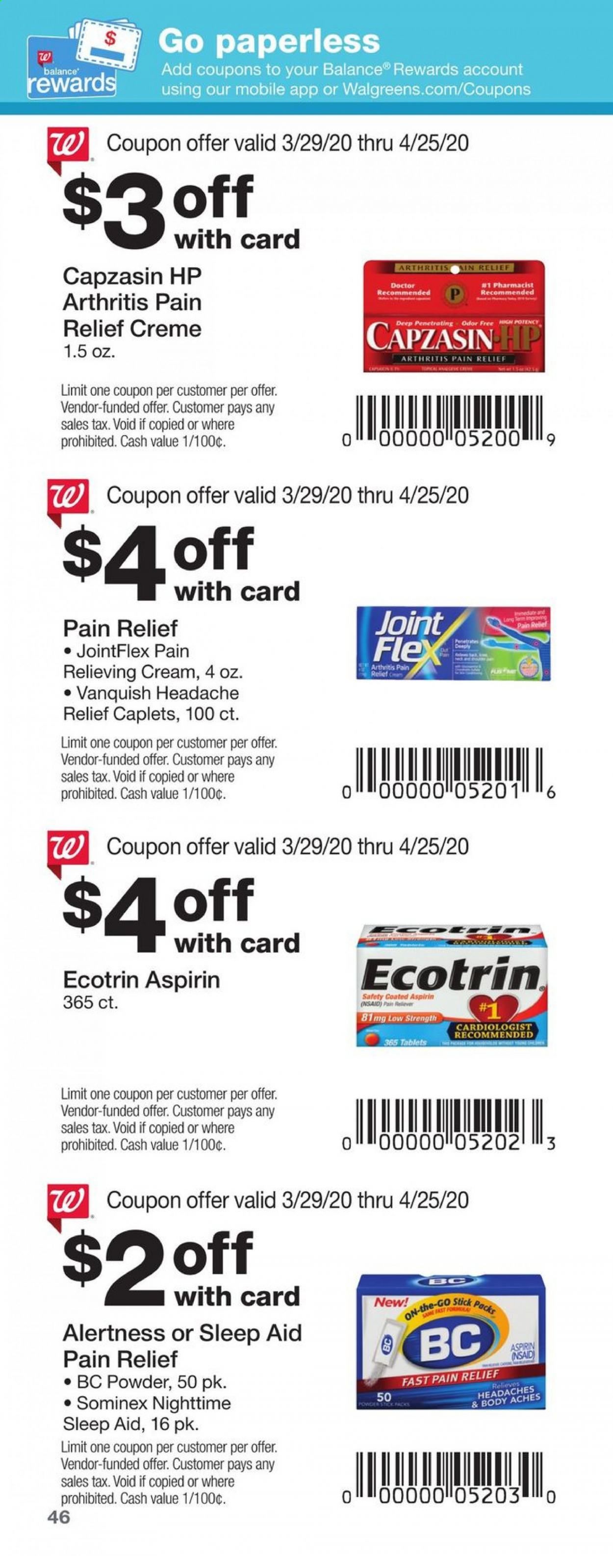 Walgreens Weekly Ad & Flyer March 29 to April 25