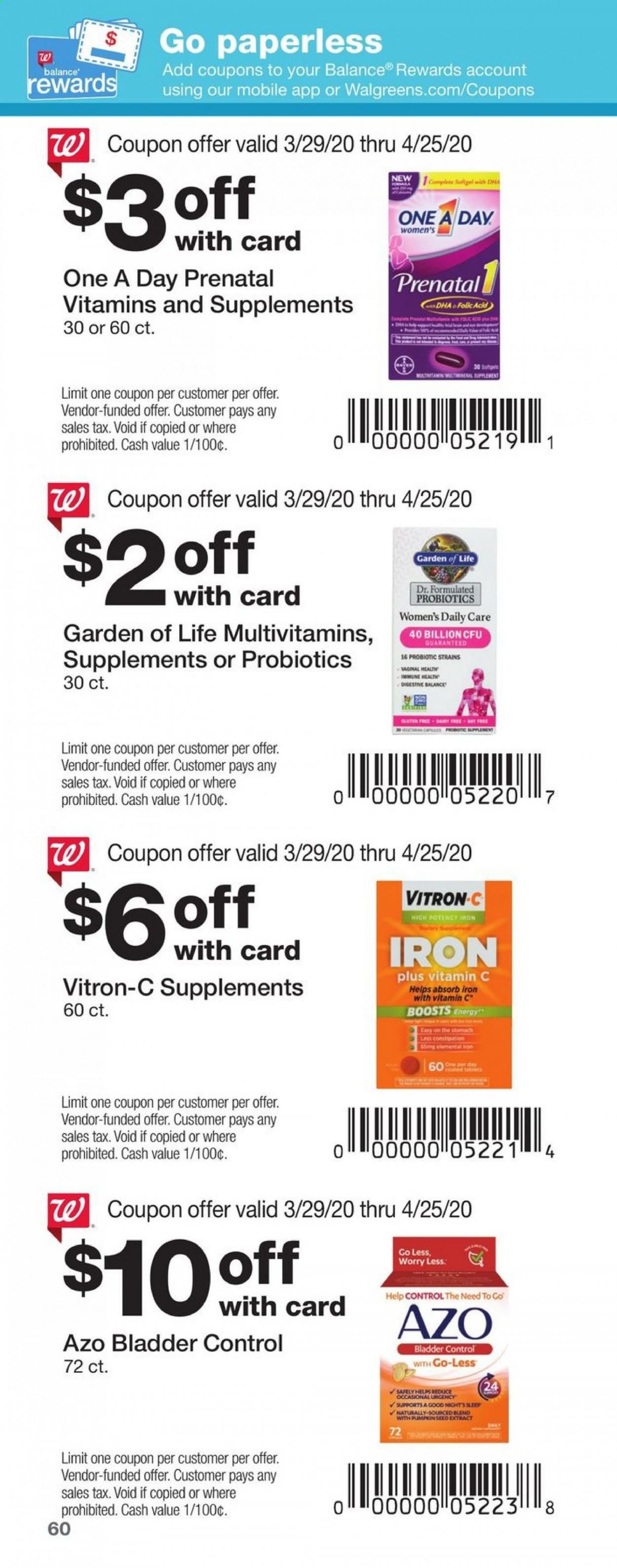 Walgreens Weekly Ad & Flyer March 29 to April 25