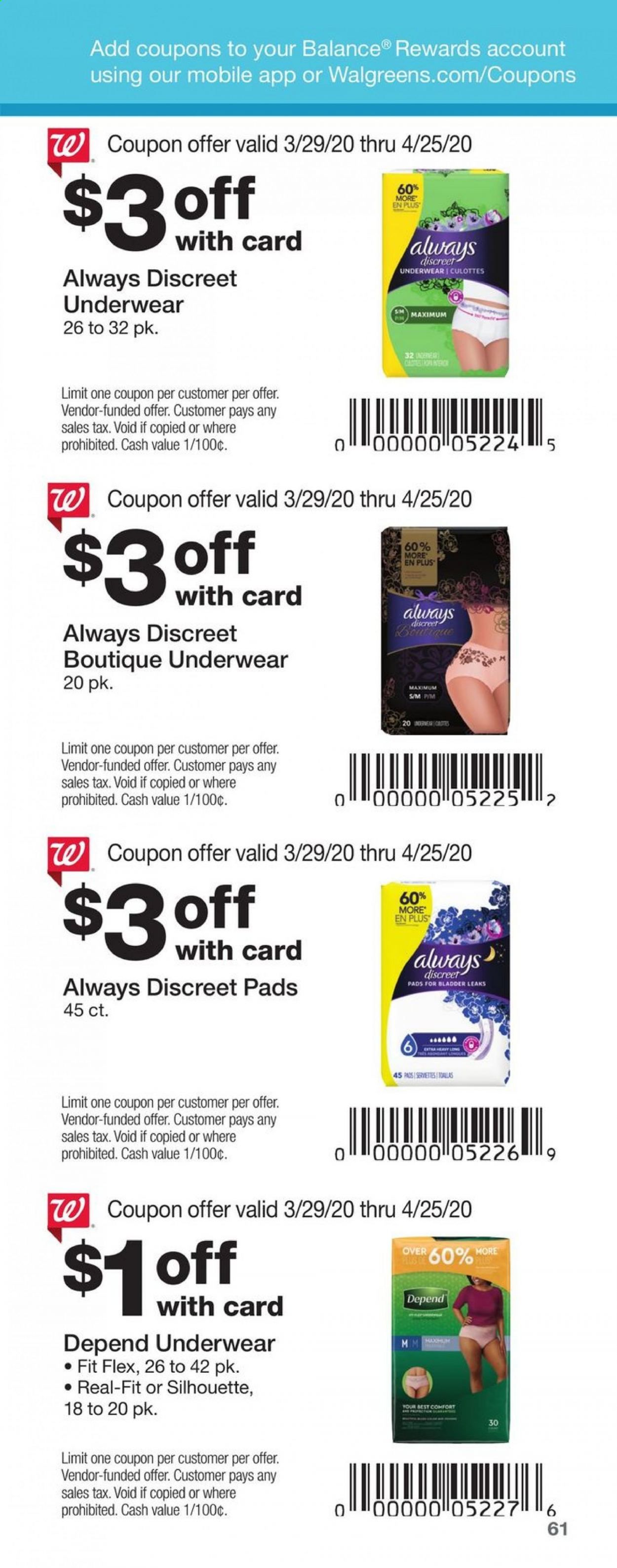 Walgreens Weekly Ad & Flyer March 29 to April 25
