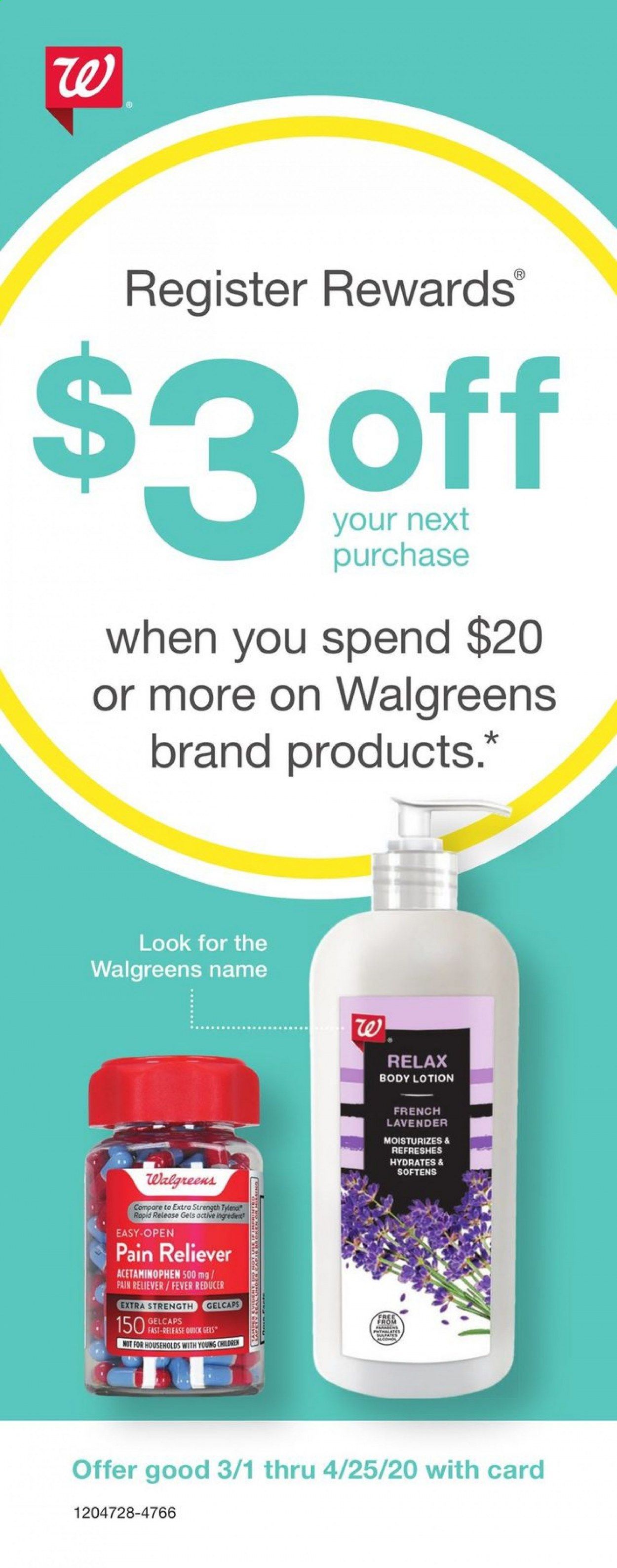 Walgreens Weekly Ad & Flyer March 29 to April 25
