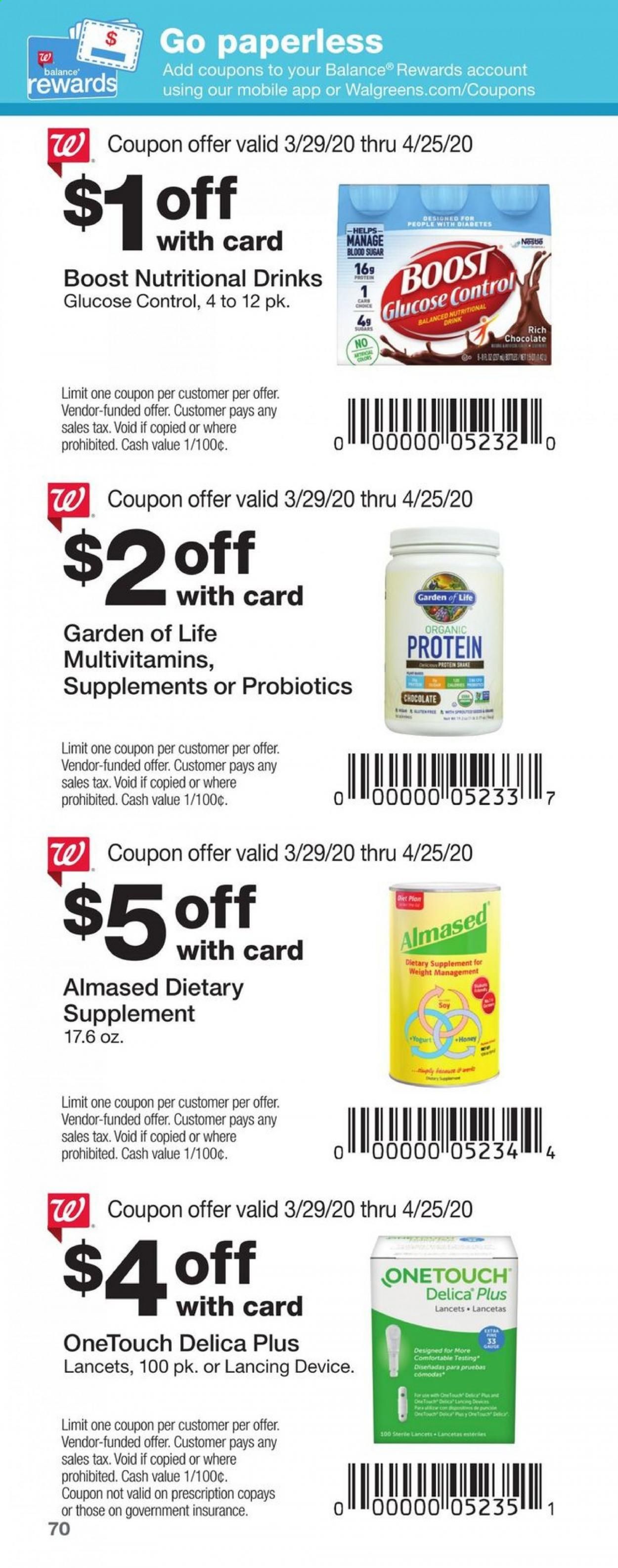 Walgreens Weekly Ad & Flyer March 29 to April 25