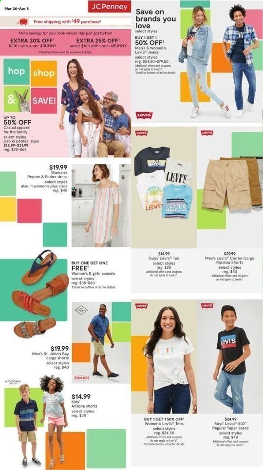 JCPenney Weekly Ad & Flyer March 30 to April 8