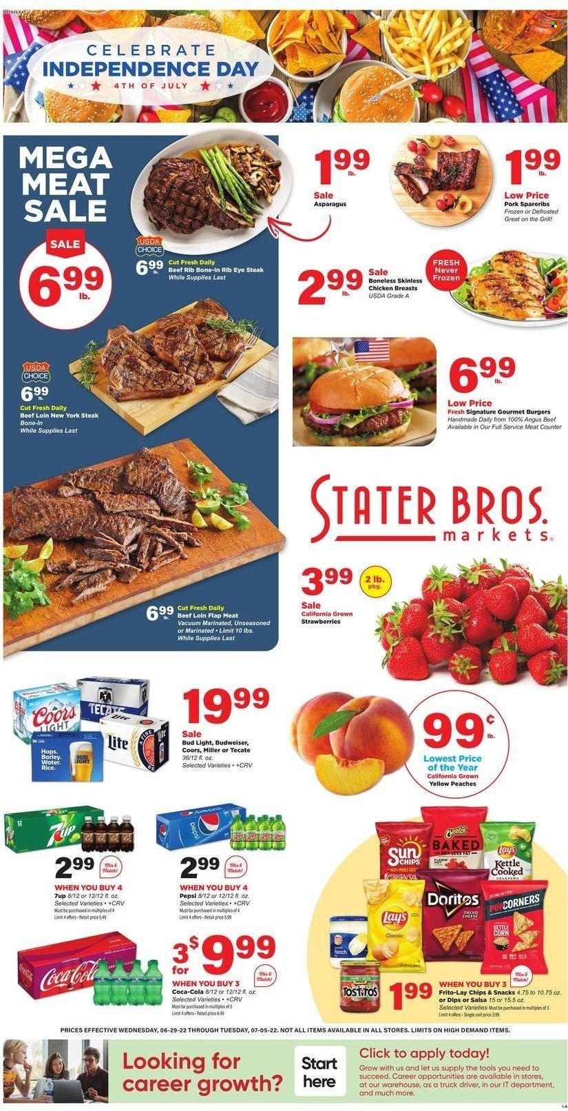 Stater Bros. (CA) Weekly Ad Flyer June 29 to July 6