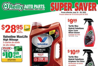 O'Reilly Auto Parts Weekly Ad Flyer June 29 to July 6
