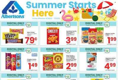 Albertsons (CA, ID, LA, MT, OR, TX, WA) Weekly Ad Flyer June 29 to July 6