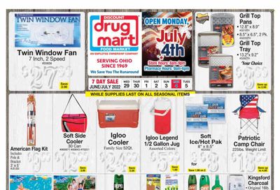 Discount Drug Mart (OH) Weekly Ad Flyer June 29 to July 6
